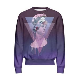 Venta al por mayor 100% algodón liso color personalizado nuevo estilo hombres sublimación sudadera sudaderas con capucha sostenible hombres sublimación sudadera - Product Image 3