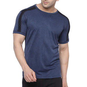 T-shirts pour hommes décontractés à manches courtes et col rond tendance d'été, style hip-hop, coupe ajustée, matière confortable - Product Image 1