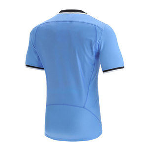 Maillot de rugby personnalisé 100% polyester, respirant, anti-humidité, unisexe, uniforme de sport pour adultes, tenue d'équipe scolaire, club, OEM/ODM rugby - Product Image 2