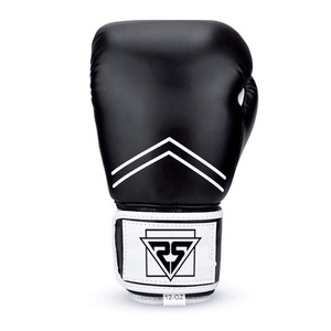 Gants MMA professionnels 12oz gants de boxe en cuir personnalisés avec propre logo nouveau design pour le prix de kickboxing - Product Image 2