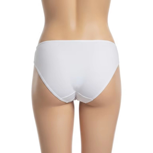 Breathable High Cut Womens <b>Panties</b> Yarn Dyed Fabric Soft Stretch Comfort Underwear Daily Wear Lightweight Seamless Style - Product Image 4