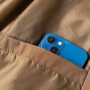 Modern Fashion Bomber <b>Jacket</b> <b>For</b> <b>Men</b> <b>Lightweight</b> Durable Material Trendy Everyday Wear Zipper Closure Style Winter <b>Jacket</b> - Product Image 4