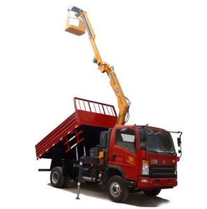 Grúa Articulada Hidráulica de 3 Toneladas Montada en Camión, Equipo de Elevación para Construcción - Product Image 1