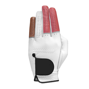 Guantes de Golf para Zurdos al por Mayor, de Piel de Oveja Antideslizante, con Correa de Muñeca Ajustable y Logotipo Personalizado para Hombre - Product Image 2