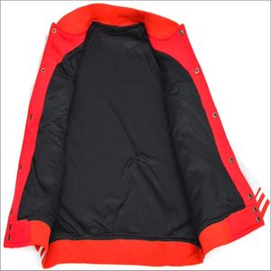 Veste de baseball d'hiver pour homme de haute qualité, style streetwear, avec col montant et logo brodé sur le devant, pour la vente en gros - Product Image 6