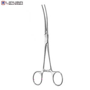 Pince chirurgicale courbée multi-usage atraumatique BAINBRIDGE, à commande manuelle, certifiée CE Classe I, garantie 5 ans, Instruments - Product Image 2