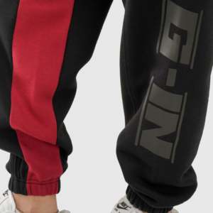 Jogging noirs pour femmes grandes tailles G-In, leggings confortables - Product Image 6