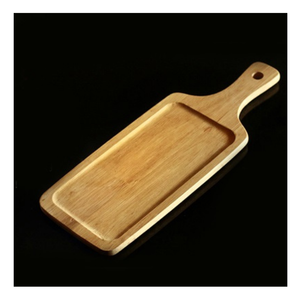 Plateau en bois écologique du Vietnam, parfait pour servir des aliments sur une assiette en bois élégante dans les cuisines, réutilisable en différentes tailles - Product Image 2