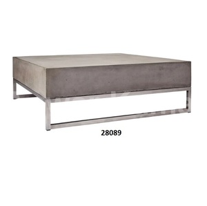 Table d'extrémité en bois de manguier brun et métal à 2 niveaux pour la maison salon chambre à coucher et salon - Product Image 5