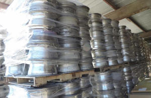 LISTO PARA ENVIAR: CHAPA DE RUEDAS DE ALEACIÓN DE ALUMINIO - Product Image 1