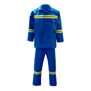 Combinaison de travail de sécurité imperméable à LED réfléchissante antistatique en coton et polyester pour hommes, nouvelle collection 2024 - Product Image 2