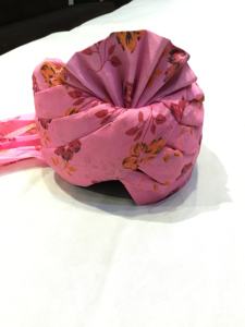 Turban indien Rajasthani en coton imprimé Safa Pagri Barati Lehariya pour hommes casquettes de fête casquettes de mariage - Product Image 4