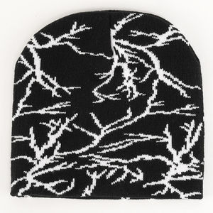 Venta al por mayor de alta calidad de invierno Unisex acrílico cálido gorros de punto gorro logotipo personalizado Jacquard Beanie para hombres y mujeres - Product Image 1