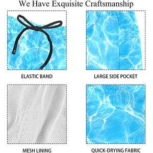 Short de sport en maille de style High Street pour homme avec broderie personnalisée et motif uni - Product Image 2