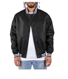 Hommes Bomber Varsity Jackets Classique Rembourré Relaxed Fit Baseball Letterman Coat Water-Resistant College Team Bomber Jacket - Product Image 4