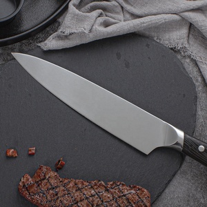 Venta al por mayor personalizado de alta calidad OEM ODM servicio hoja afilada cuchillo de Chef forjado hecho a mano cuchillos de cocina profesionales de acero al carbono - Product Image 6