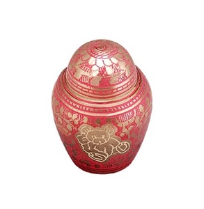 Urne en laiton souvenir équipement de service commercial urne taille personnalisée urne souvenir en laiton pour cendres commémoratives - Product Image 2