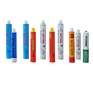 Tube de colle en aluminium élégant Tube métallique moderne pliable adhésif écologique et durable Emballage sûr du fabricant du Vietnam - Product Image 1