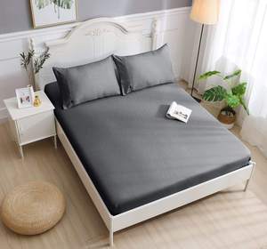 Solid 4-Piece <b>Sheet</b> Sets 110gsm 300tc Soft Brushed Microfiber Fabric Fade/Wrinkle Resistant European/American Style Home Use - Product Image 4