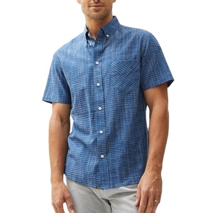 เสื้อเชิ้ตแขนสั้นผู้ชาย, เสื้อเชิ้ตผ้าฝ้าย100% แฟชั่นใหม่สำหรับฤดูร้อน - Product Image 4