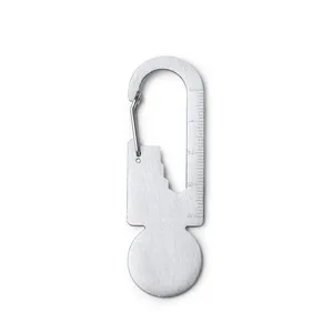 Portachiavi Multifunzionale Personalizzabile Nubbi, Gadget Promozionale con Moschettone - Product Image 1