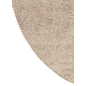 Tapis en laine noué à la main Erbe Ivory, couleur unie, design abstrait rectangulaire pour la maison, le couloir - Modèle GS-11(FR)(VA) par Jaipur Rugs US - Product Image 4