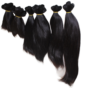 Extensions de cheveux humains les plus vendues, mèches de cheveux vierges lisses, style de cheveux humains avec des styles de boucles italiennes naturelles et lisses - Product Image 3