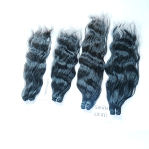 วิกต่อผมมนุษย์สำหรับต่อผมมนุษย์แท้แบบบราซิลเลียนผมลอนลึกแบบไม่ผ่านกระบวนการ - Product Image 2