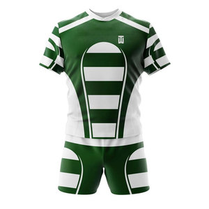 Uniformes de rugby personnalisables à séchage rapide et respirants pour adultes Logo personnalisé et ensemble de couleurs d'équipe Vêtements de rugby pour adultes - Product Image 4