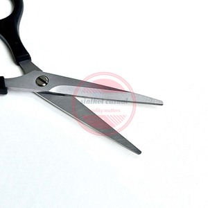 Ciseaux à cheveux droits Lame en acier inoxydable avec ciseaux à vis réglables - Product Image 4