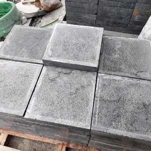Bushed Hammered Bluestone Pavers Light Grey and Moss Green Unique Natural Stone Cheap for Exterior Paving Style Modern Vietnam