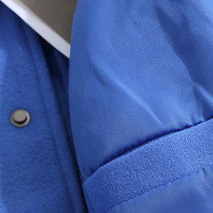 Veste décontractée pour homme de qualité supérieure, col montant, respirante, séchage rapide, polyester/coton, pour l'hiver, avec logo sur le devant - Product Image 2
