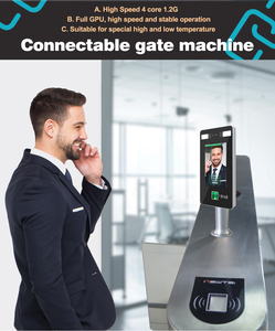 RS485 Wiegand <span class=keywords><strong>Reader</strong></span> 5 inch nhận dạng khuôn mặt tham dự cổng không dây truy cập coontrol - Product Image 6