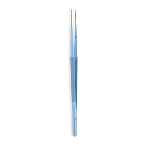Pinzas de Microsutura Manuales al por Mayor TC Stardust Rectas 1mm 0.5mm Azules de Acero Inoxidable Certificadas CE Clase II Quirúrgicas - Product Image 5