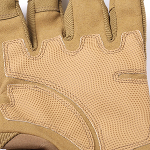 Gants de travail tactiques anti-vibrations pour mécaniciens, en cuir véritable respirant, protection UV, design à doigts complets, pour l'extérieur - Product Image 4