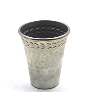 El mejor vendedor, soporte votivo redondo de aluminio, recipientes para velas de Color níquel plateado para decoración del hogar, hecho a mano, personalizado a granel - Product Image 1