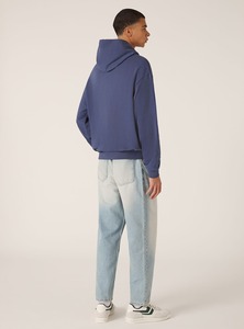 เสื้อมีฮู้ดโอเวอร์ไซส์ผ้าฟลีซผ้าขนแกะทรงบ็อกซี่ที่ทันสมัย - Product Image 5