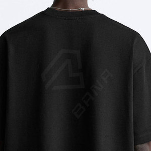 Meilleur t-shirt surdimensionné personnalisé grande taille 100% coton t-shirt à manches courtes pour hommes personnalisé blanc grande taille hommes t-shirts - Product Image 3