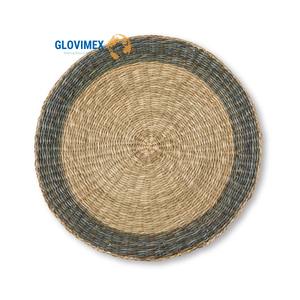 Mejor colección 2025 yute algas marinas plato de mesa decorativo Decoración de cocina respetuoso con el medio ambiente decoración de fiesta duradera de lujo - Product Image 1