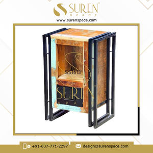 Venta al por mayor de muebles de madera de la mejor calidad de madera maciza de mango de diseño moderno hecho a mano mesita de noche hecha a mano - Product Image 2