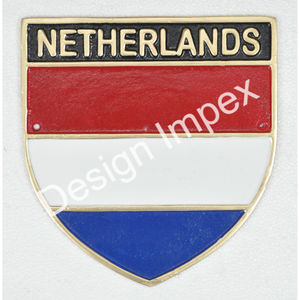 Fabrication de confiance de plaque murale de haute qualité sur le thème du drapeau en fonte d'aluminium Plaque du Canada en gros à prix compétitif - Product Image 6