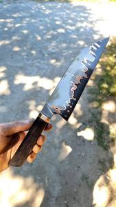 Handmade Chef <b>Knife</b> Copper & Steel With Wood Handle Kitchen and BBQ Chef <b>Knife</b> Perfect Gift for Chef. - Product Image 5
