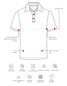 Camisa de Golf de Negocios para Hombre de Alta Calidad con Logotipo Personalizado, Uniforme Corporativo, Textura de Jersey Sólido, Bordado, Tejido de Punto, 100% Algodón, Secado Rápido - Product Image 5
