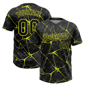 Camisetas de Béisbol y Sóftbol Personalizadas con Sublimación, Dos Botones, Bordado Personalizado con Nombre y Números, Malla Transpirable, Manga Corta - Product Image 2
