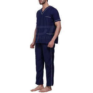Uniforme d'hôpital pour hommes à la mode nouveauté uniforme d'hôpital pour hommes idéal pour l'ensemble de gommage médecin et infirmière pour hommes - Product Image 2