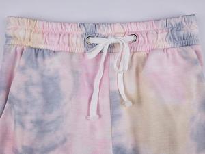 Survêtement Tie Dye pour femmes de qualité supérieure tenue élégante et confortable conçue pour l'entraînement de gymnastique Fitness course et vêtements de mode de tous les jours - Product Image 5