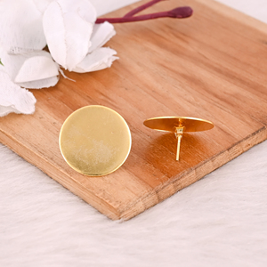 ต่างหูทองเหลืองชุบทองสีเหลืองดีไซน์เนอร์ต่างหูทองเหลือง CZ สีขาวต่างหูแฟชั่นเครื่องประดับสำหรับเจ้าสาวของขวัญเครื่องประดับต่างหู Boho - Product Image 5