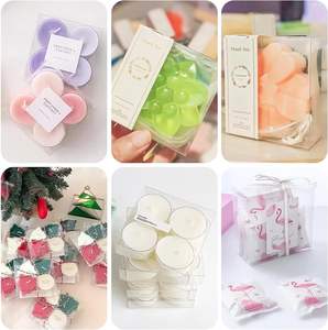 กล่องของขวัญพีวีซีใสวัสดุรีไซเคิลเป็นมิตรกับสิ่งแวดล้อมปรับแต่งได้สำหรับลูกอมช็อคโกแลตสติกเกอร์ OEM/ODM ใช้ได้ - Product Image 5