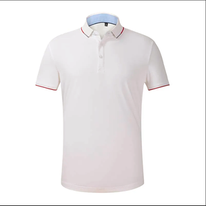 Polo de manga corta de fibra de iones de hielo de 200g personalizado OEM - Product Image 1