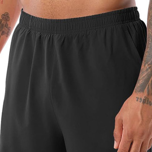 Fitness Gym Running Active Transpirable Pantalones cortos de secado rápido con bolsillo Impresión digital personalizada Pantalones cortos atléticos de LICRA para hombres - Product Image 3